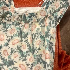 LC Lauren Conrad Multicolor Floral Dress